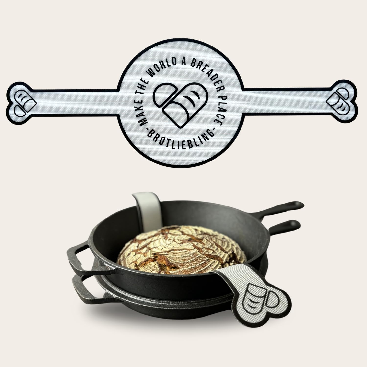 Marspark Backpapier Für Dutch Oven – Wiederverwendbar, Hitzebeständig Bis 230°C