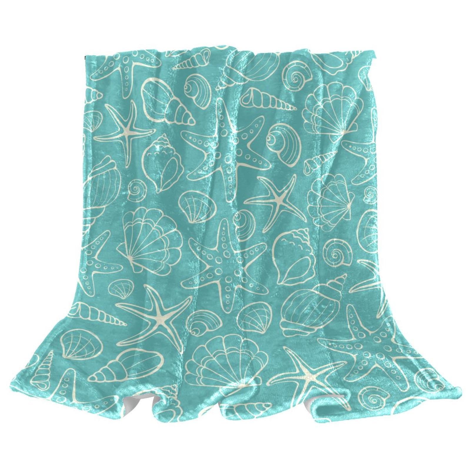 Couverture polaire coquille pour cocooning au salon plaid microfibre doux