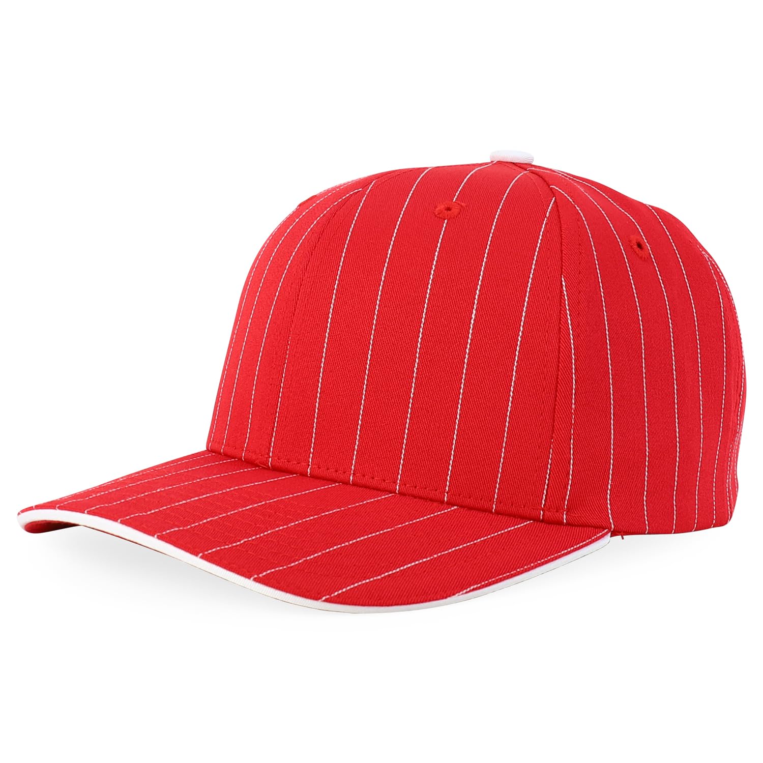 Amazon.com: Trendy Apparel Shop 6 Panel Structured Pinstripe