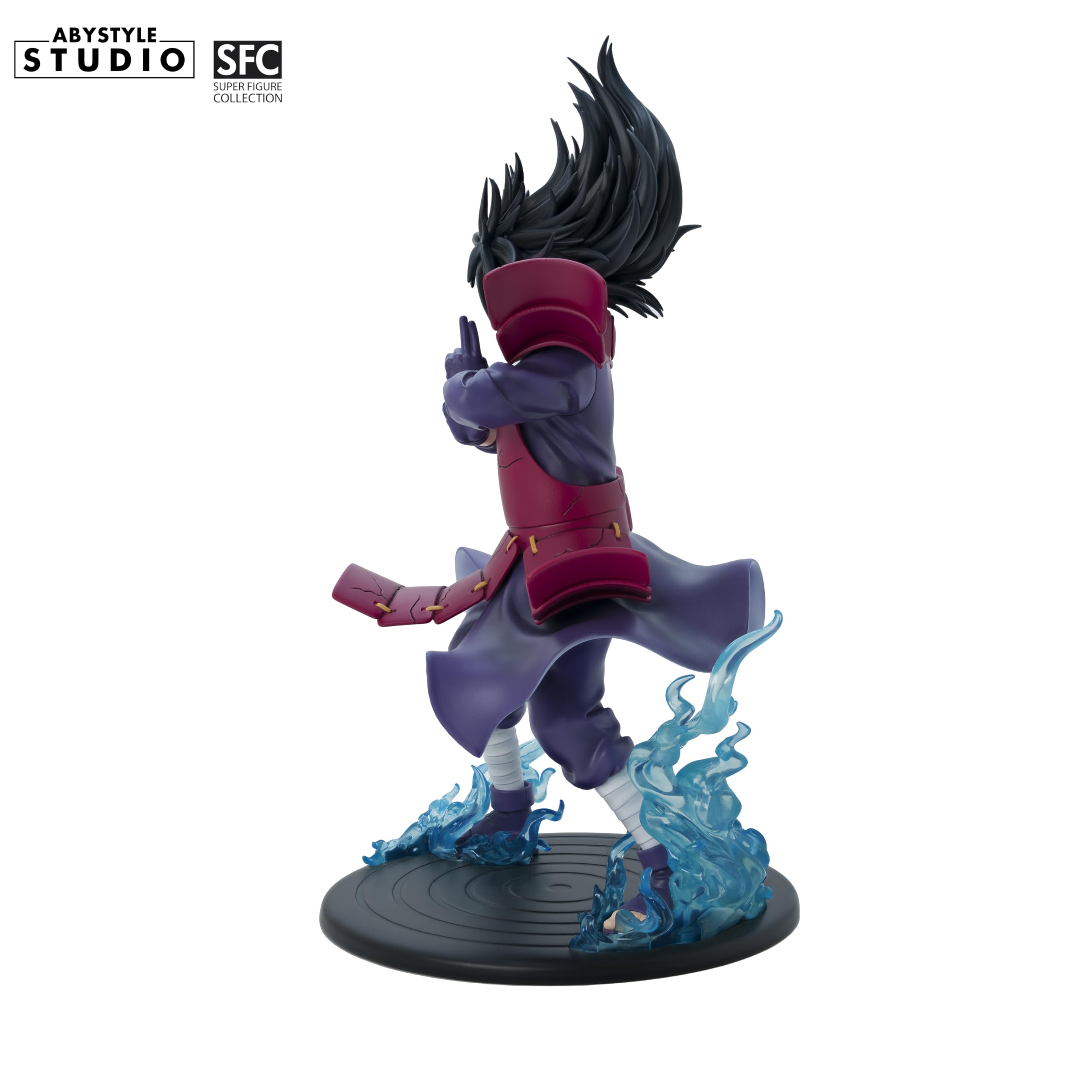 ABYSTYLE Studio – Figurine Naruto Shippuden Madara Uchiha – Produit Officiel – Statue Premium – Finitions Haute Qualité – Pièce de Collection