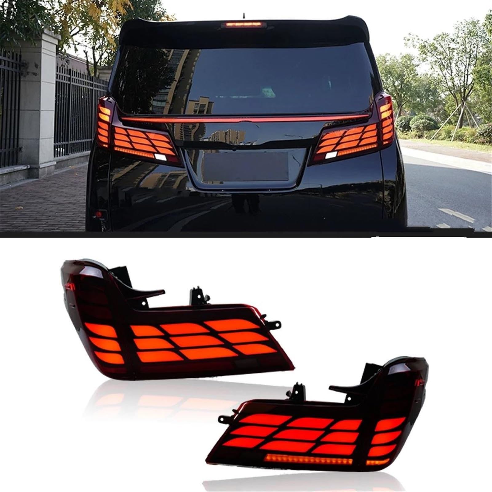 Amazon.com: Car Tail Light Car Tail Lights For Toyota Alphard 2015