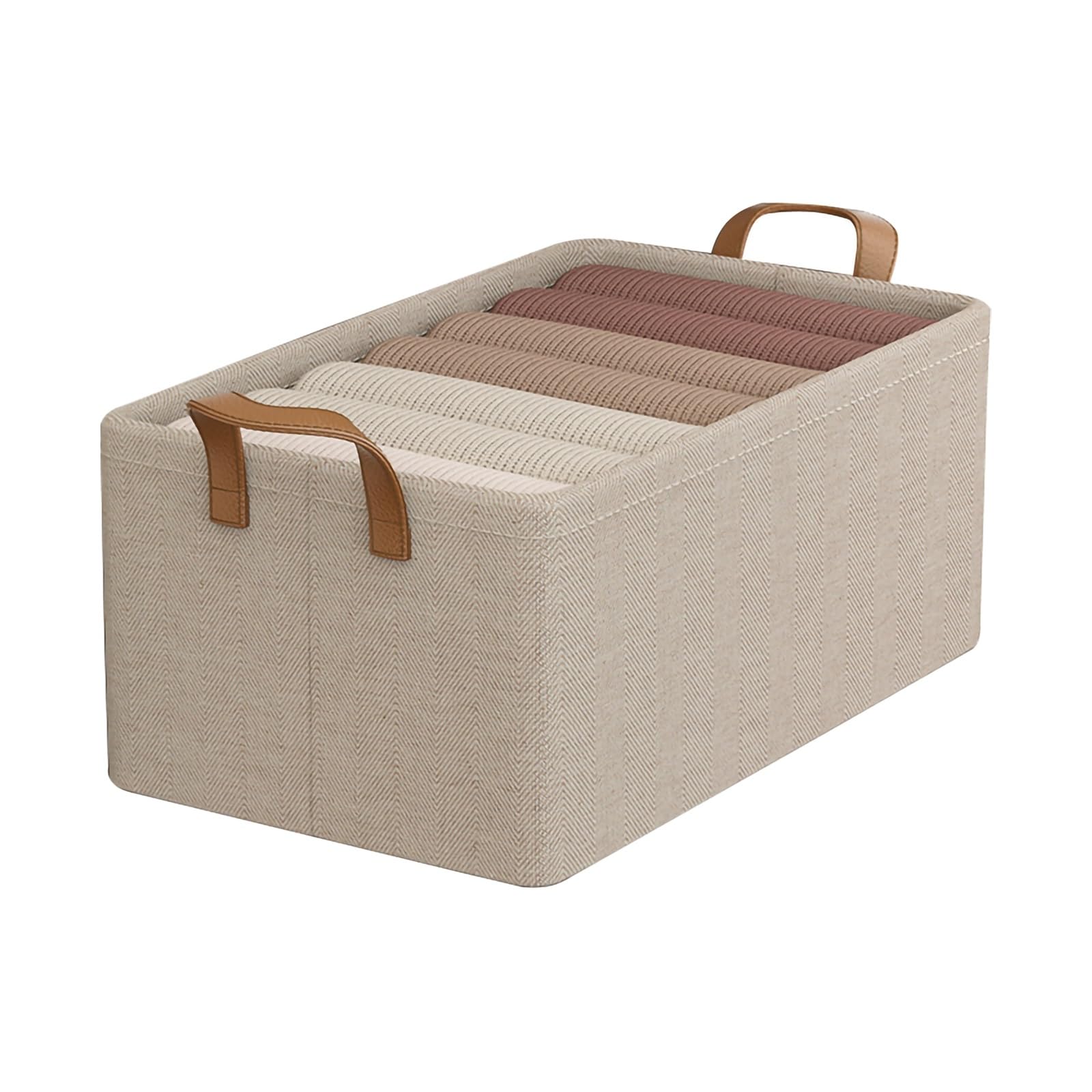 Dortoir pour vêtements et pantalons HonaKo boîte de rangement pliable type tiroir
