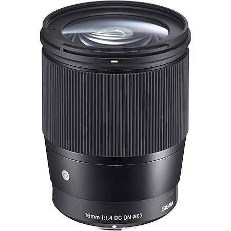Sigma 16 mm f/1.4 (C) AF DC DN Lens for Canon EF-M X Mount, Mirrorless
