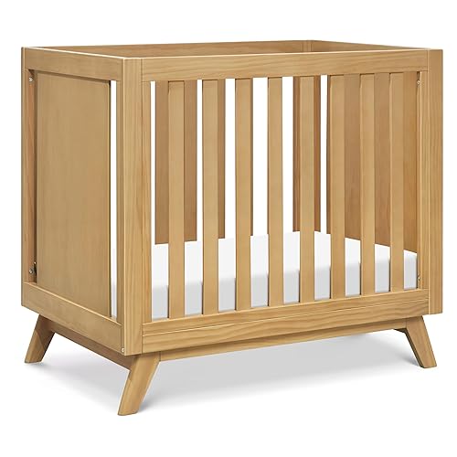 Davinci Otto - Mini cuna 3 en 1 con colchón de 4 pulgadas incluido - Certificado GREENGUARD Gold - Cuna de bebé convertible a cama infantil y sofá