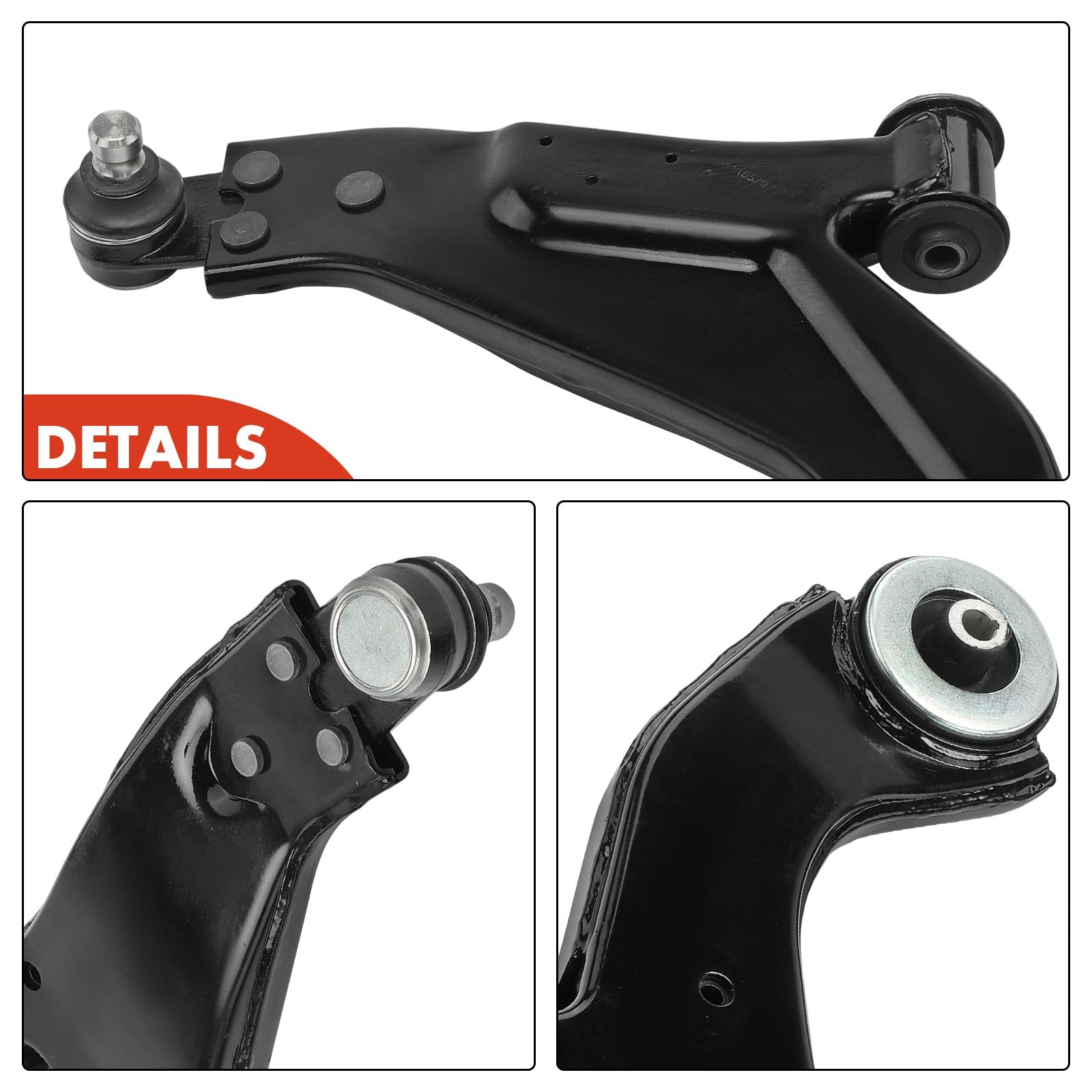 Frankberg 2 brazos de control inferiores del eje delantero (izquierdo y | Compatible con: Mondeo III Berlina B4Y, Mondeo III B5Y, J.a.g.u.a.r X-Type Familiar X400, Torneo Mondeo III BWY, X-Type X400