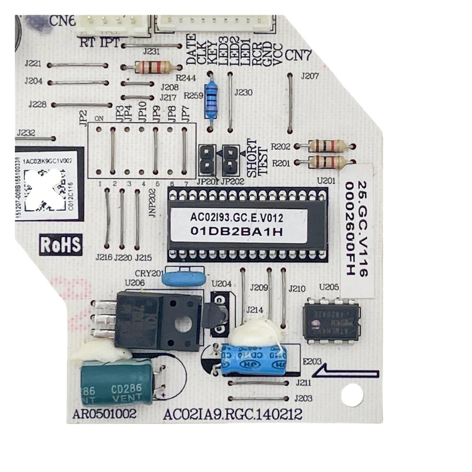 AR0501002 AC02IA9.RGC.140212 Circuito PCB 210900001 Scheda Di Controllo Unità Interna, Compatibile Con TCL, Modulo Inverter Condizionatore D'aria