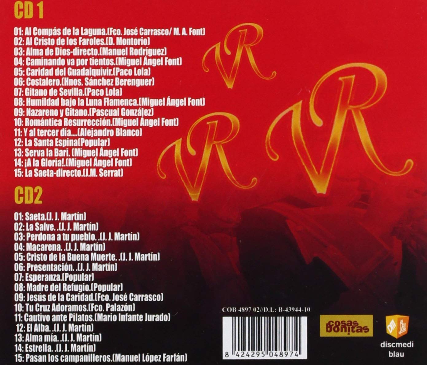 Las 30 Marchas De Oro 2 CD