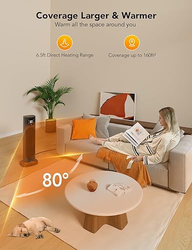 Miniatura 5 de Govee Paquete de termómetro Bluetooth para carne B5055 con calentador de espacio inteligente Govee de 1500 W para uso en interiores con aplicación