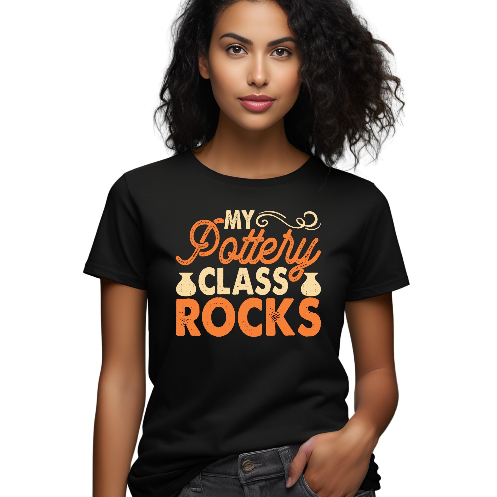 Seek Buy Love My Pottery Class Rocks T-Shirt, Crafty Potter Tee - Unisex, Women, Men?s Sizes