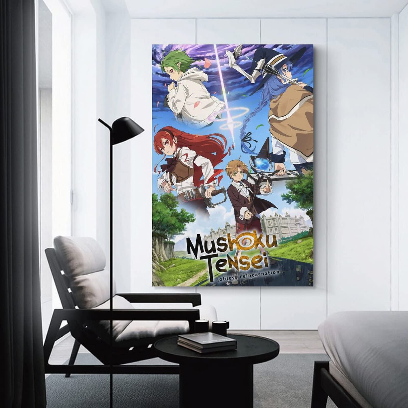 Amazon.com: Anime Mushoku Tensei Jobless Reincarnation Poster for