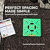 Seed Spacer Tool for Square Foot Gardens - Maximize Your Garden Space and minimize Weeds with This Premium Garden Tool #1