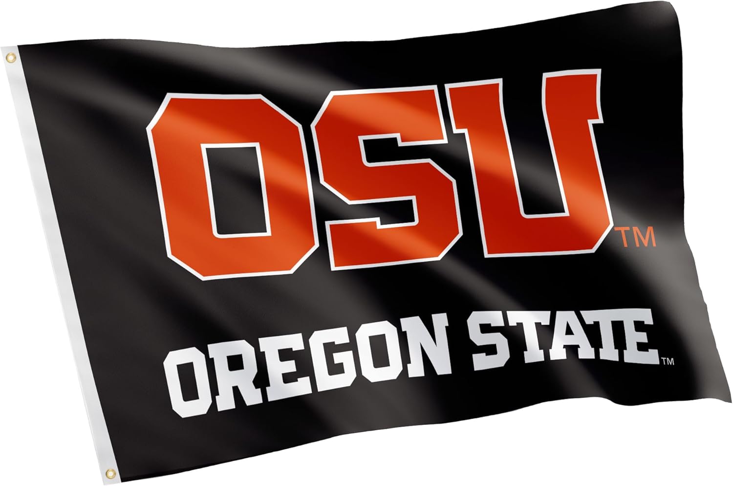Desert Cactus Oregon State University OSU Flag - 3 x 5 Feet Beavers Banner, Indoor/Outdoor Durable Fabric, 100% Polyester Design (Style 1a)