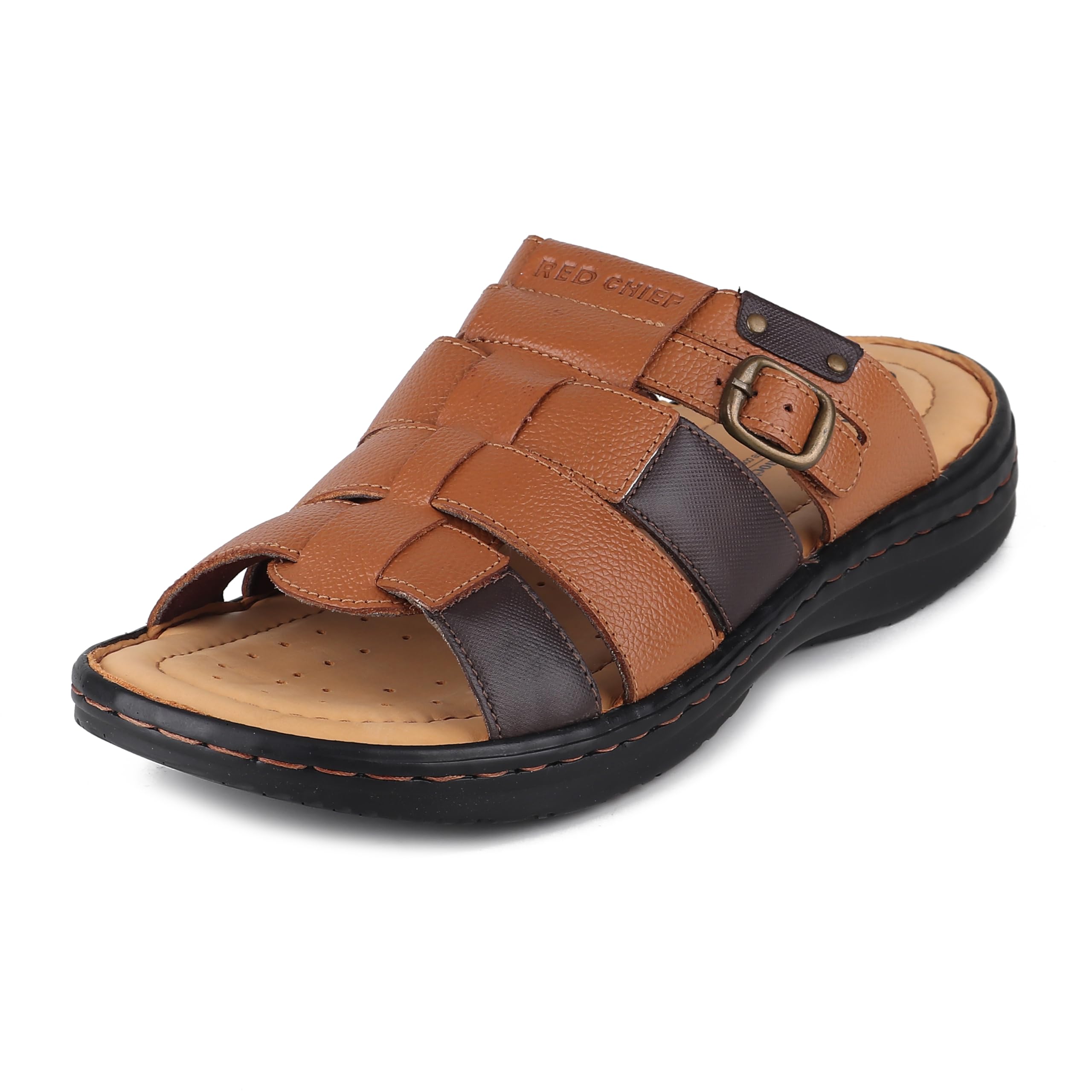red chief Genuine Leather Formal Slip-On Slipper for Men | RC3679-picture-20