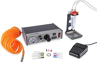 QUICK QU982B ręczny dozownik do zastosowań przemysłowych, kompletny zestaw startowy z nabojami o pojemności 10cc i 30cc