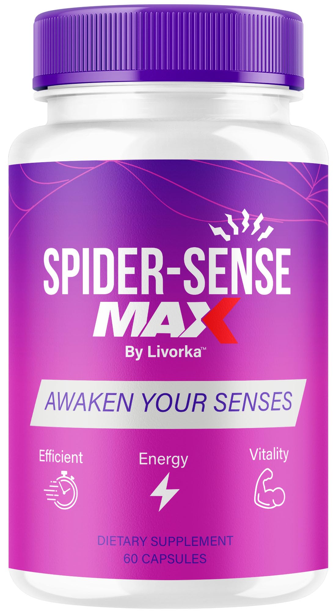 Spider Sense Max Pills for Men - SpiderSense Max Capsules for Men Advanced Formula 2025, 1 Bottle for 1 Month
