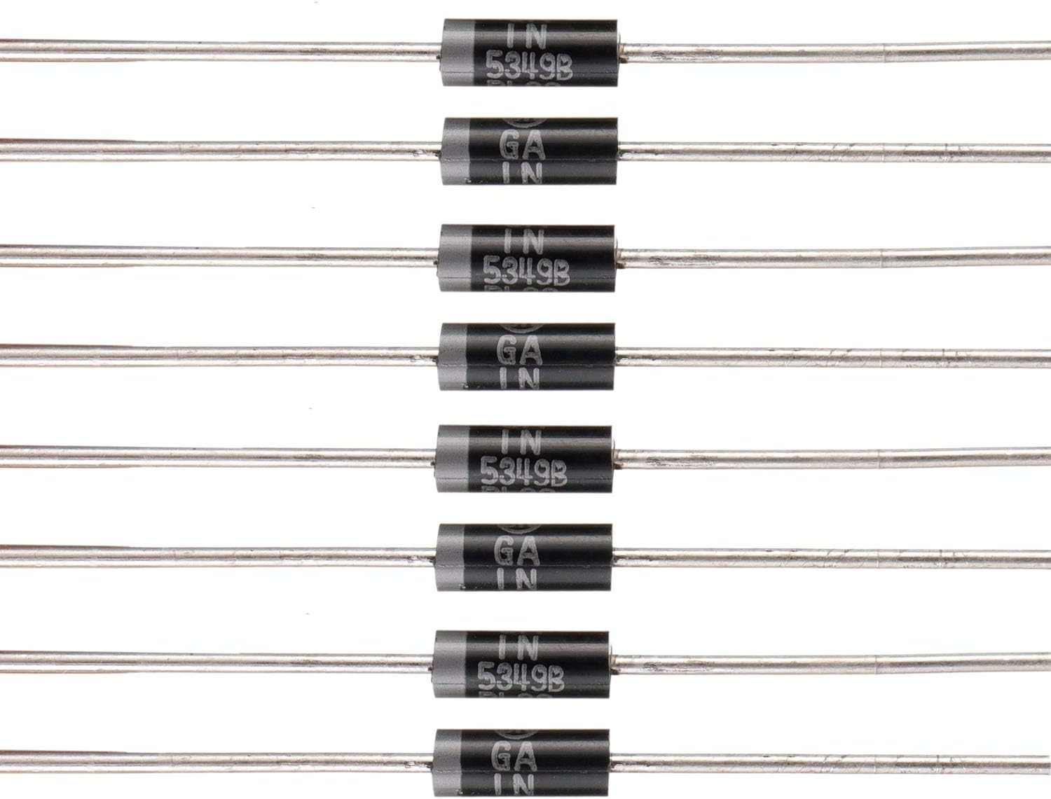 BOJACK 1N5349B 5W 12V Power Zener Diodes 1N5349 5 Watt 12 Volt Axial Diodes T-18(Pack of 30 Pcs)
