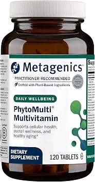 Metagenics PhytoMulti Multivitamin for Men & Women Without Iron, 120 Tablets
