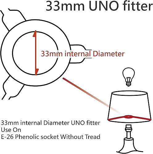 Miniatura 6 de Aspen Creative 58915, Empire Uno - Persiana de lámpara, azul cielo, 5 pulgadas superior x 9 pulgadas inferior x 7 pulgadas de altura inclinada,