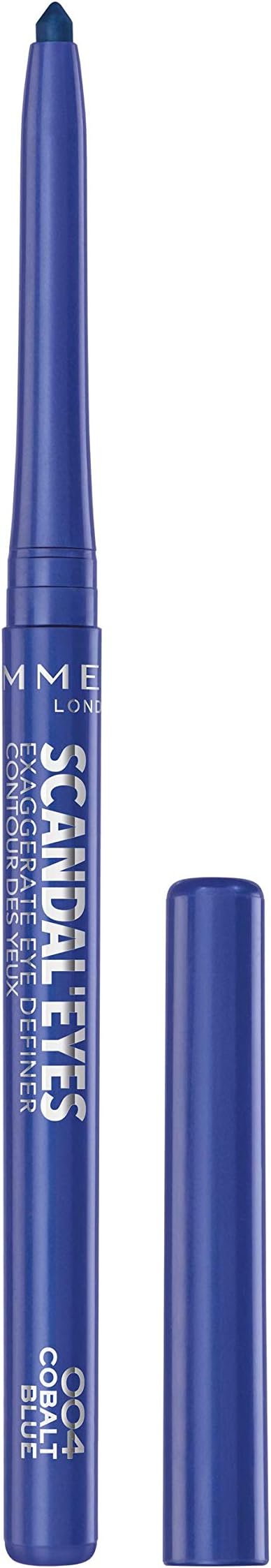 Rimmel London Scandaleyes Exaggerate Eye Definer, 004 Cobalt Blue, 0.35g (Pack of 1)