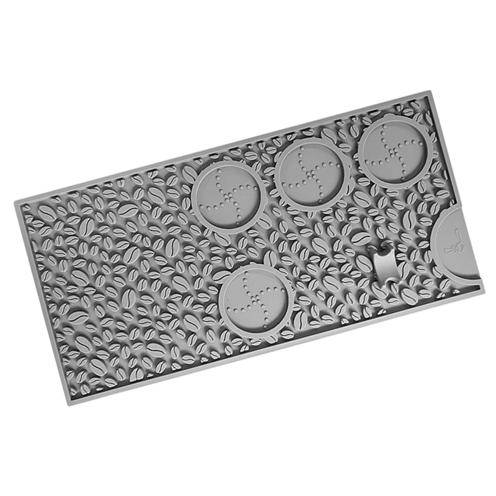Buxuaaaa Silicone Work Front Mats Specifically Produced for Coffee Grinding and Tamping Activity in Any Brewing Setups Slip Club Mats Coffee Brewing