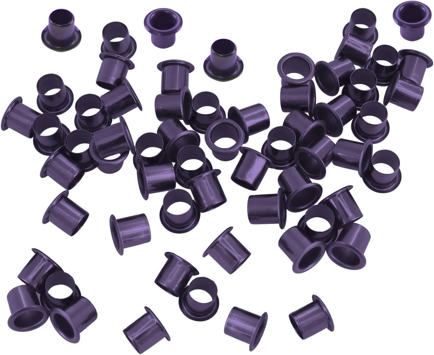 Rivets Eyelets, 8-8 1/4" Multicolored Grommet Eyelets for Tactical Holster Making, Knife Sheath Crafting, Fasteners for Custom DIY Kydex Projects (Set of 50)