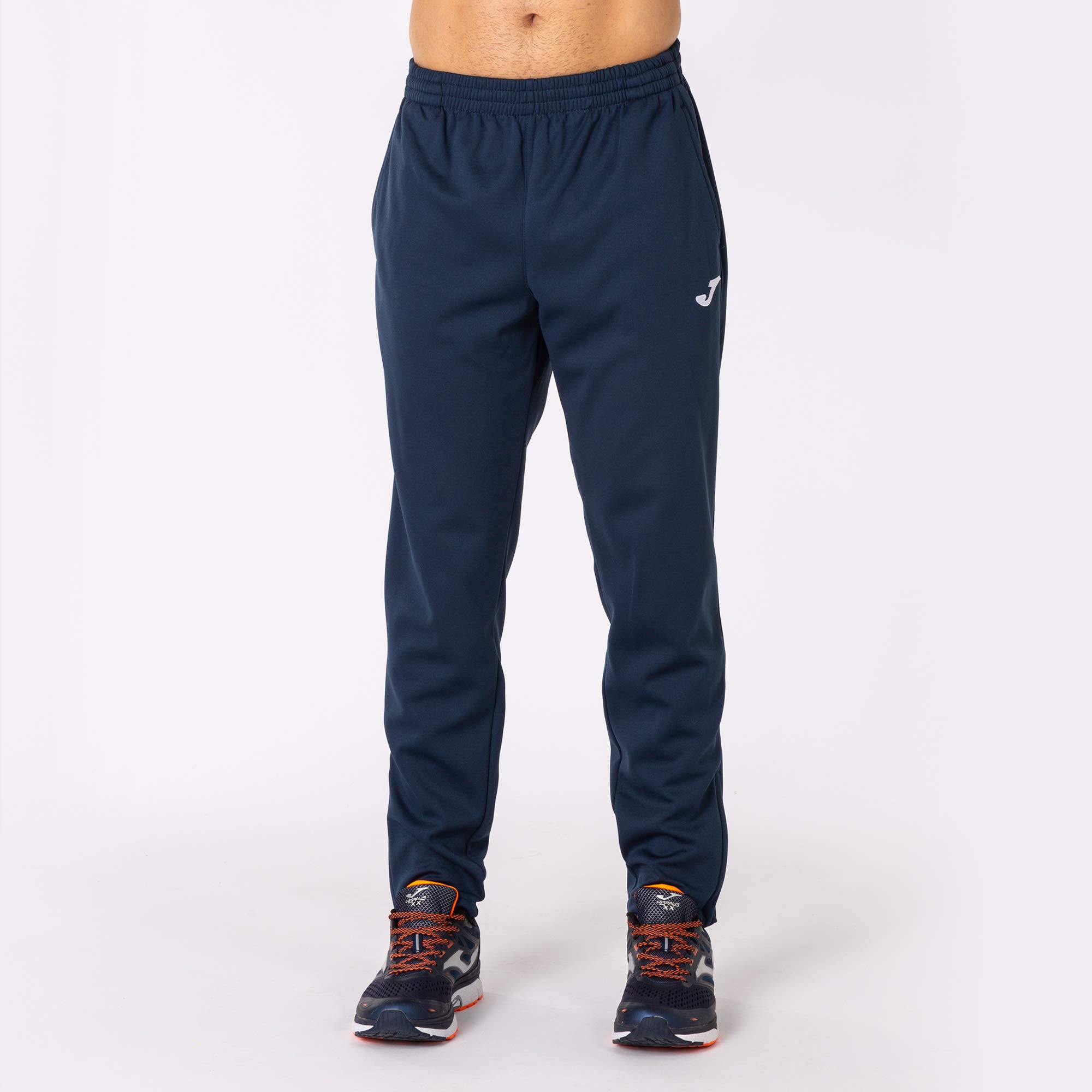 Joma - Pantalón Largo Deportivo Hombre , 6XS - 3XL - Bajos con Cremallera, Bolsillos y Cintura Elástica con Cordón - Nilo