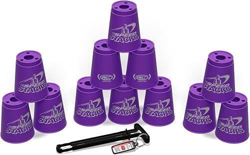 Vista 20 de Conjunto de vasos para apilar, deportivos, de Speed Stacks