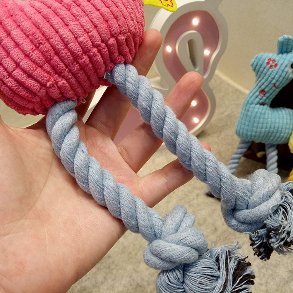 Raupe Kauspielzeug Für Hunde - 29 Cm Langes Quietschspielzeug Aus Plüsch Für Welpen & Ausgewachsene Hunde