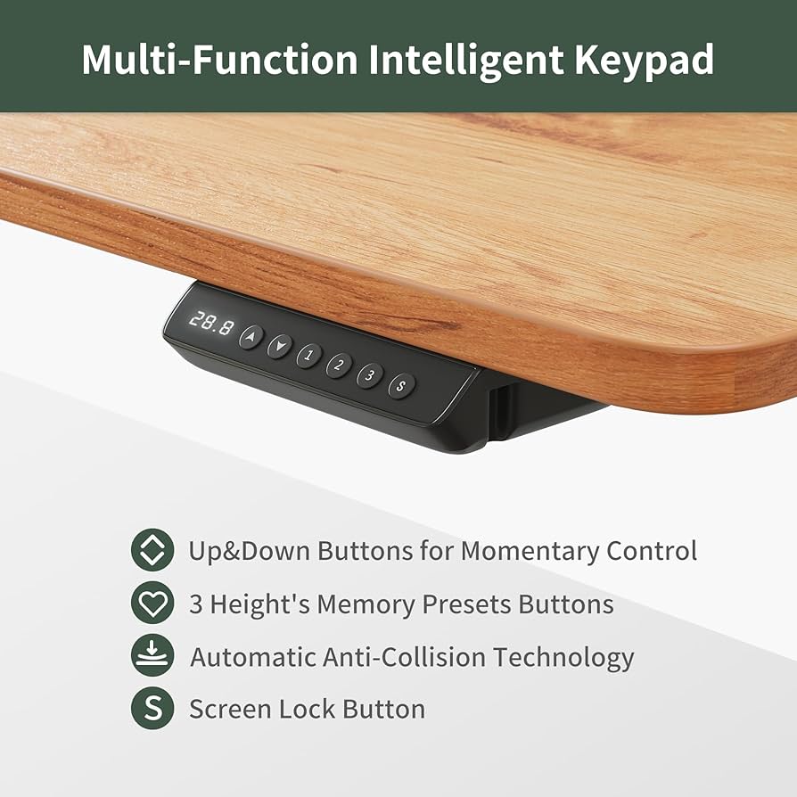 【送料込み】FEZIBO 電動 昇降式デスク幅120 奥行き60 Amazon | FEZIBO電動昇降式デスク スタンディングデスク 幅100cm