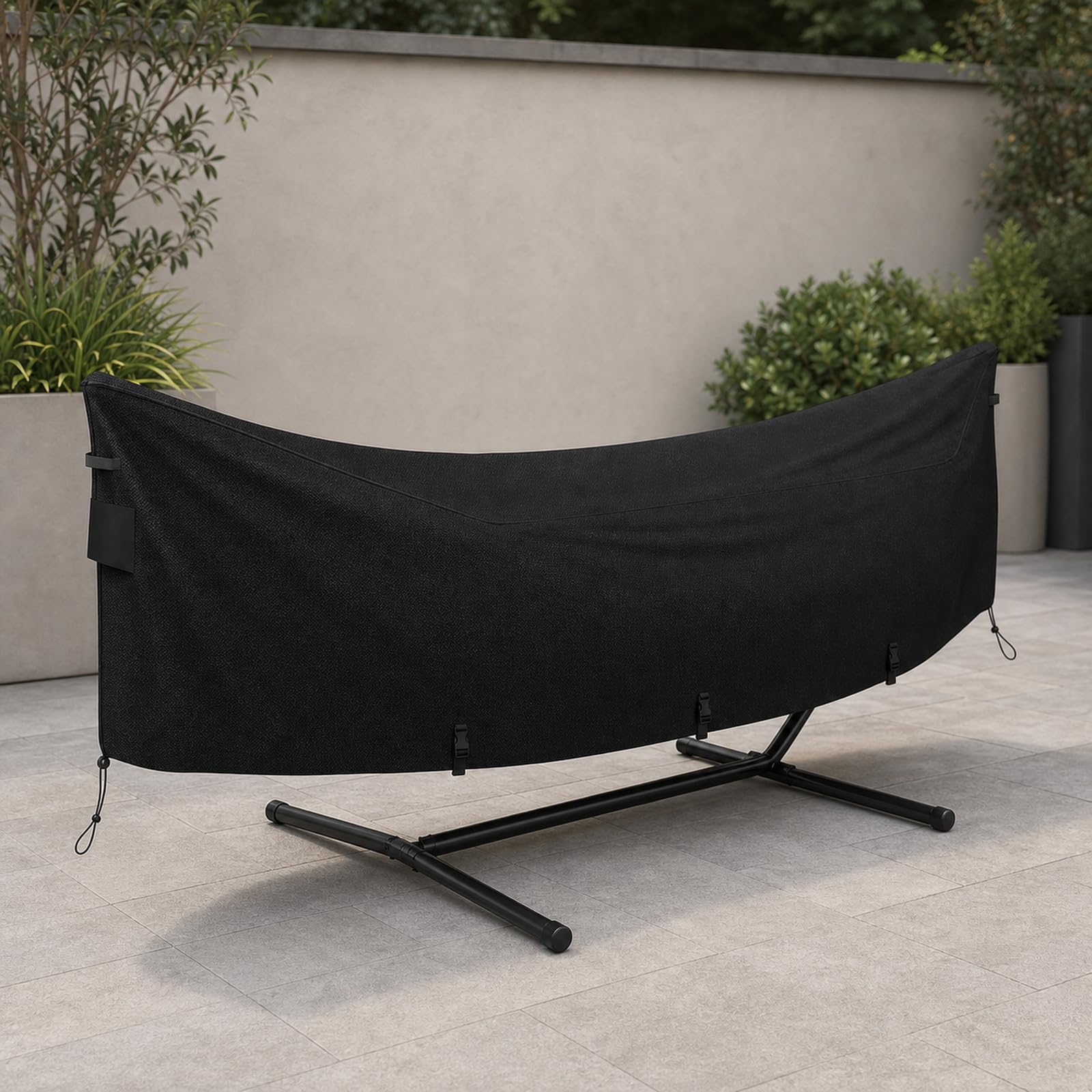 Funda para Hamaca,Funda para Hamaca Impermeable,Funda Impermeable para Soporte de Hamaca a Prueba,Cubierta para Silla de Columpio al Aire Libre,Resistente al Polvo,para Uso Exterior
