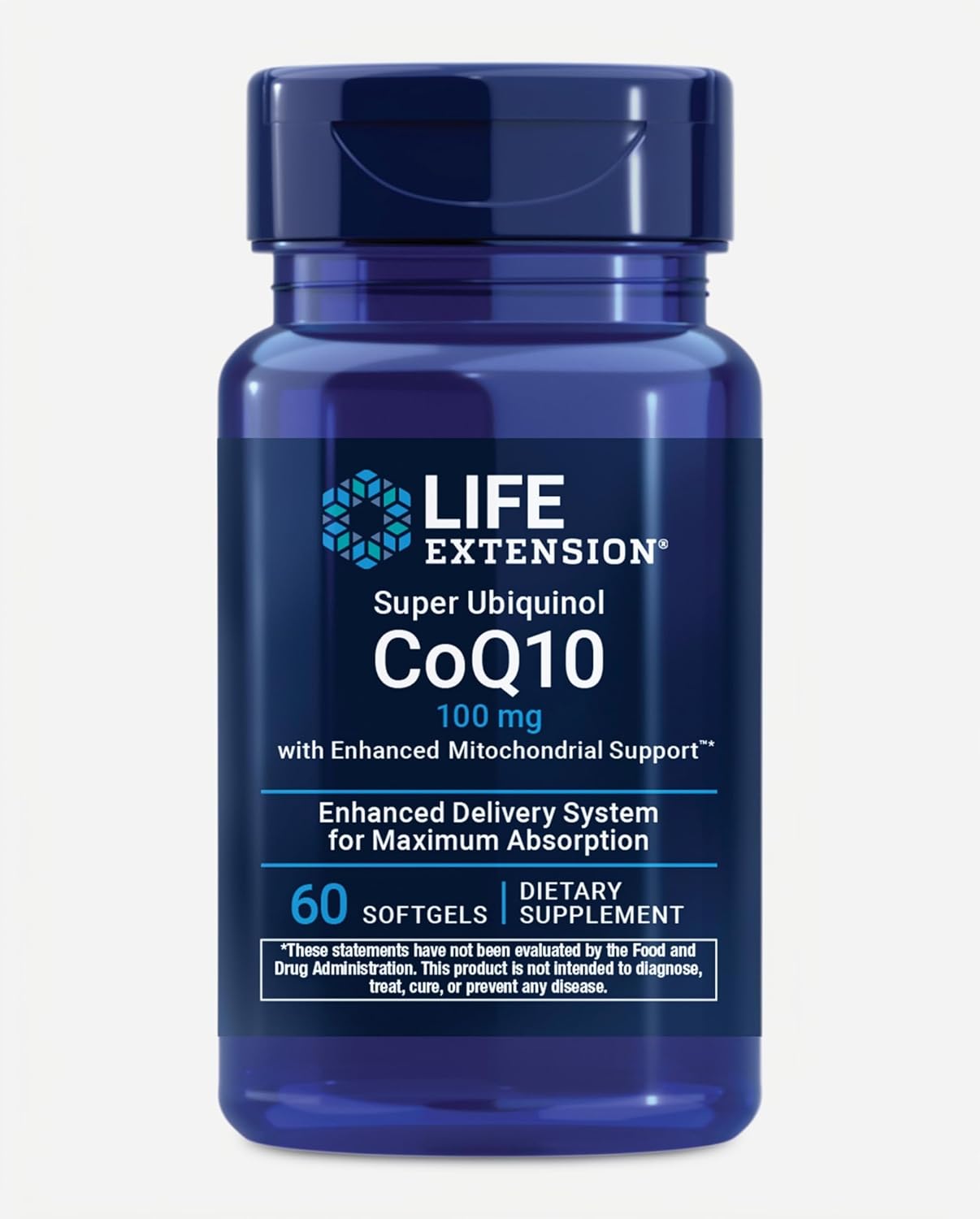 Super Ubiquinol CoQ10 with Enhanced Mitochondrial Support™ 100 mg
