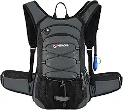 MIRACOL Mochila de hidratação com bexiga de água de 2 L, mochila térmica para água, pacote perfeito para corrida, caminhada, ciclismo, acampamento