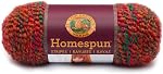 Lion Brand Yarn 790-441 Homespun Yarn, Purple Aster