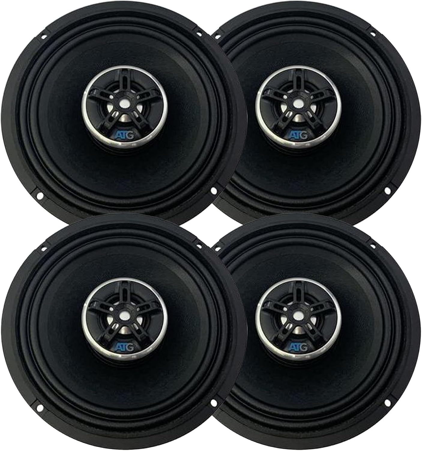 ATG Audio Moto Series Bundle 2 Pares Parlantes 6.5" Motos