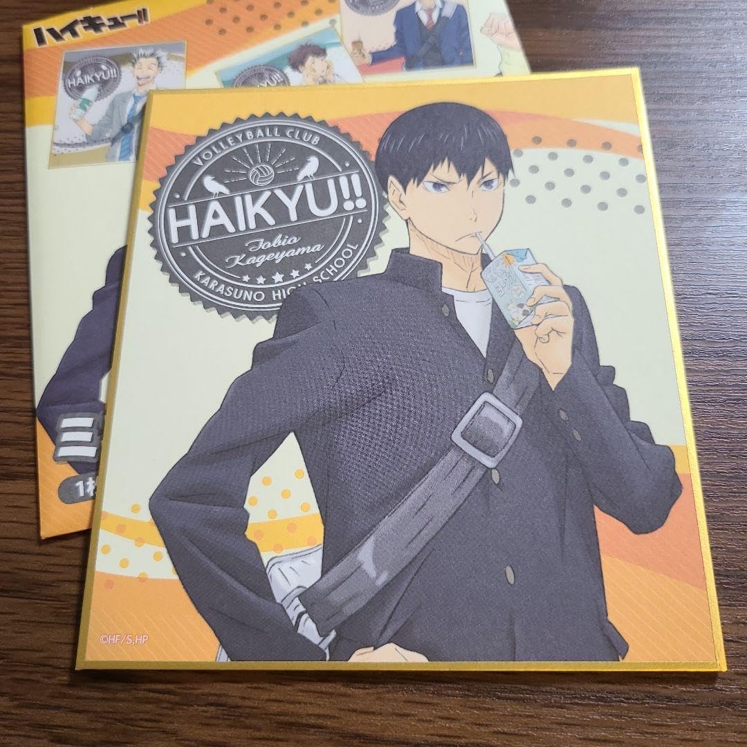 Amazon.co.jp: ハイキュー!! ドリンク版権 ビジュアル ミニ色紙
