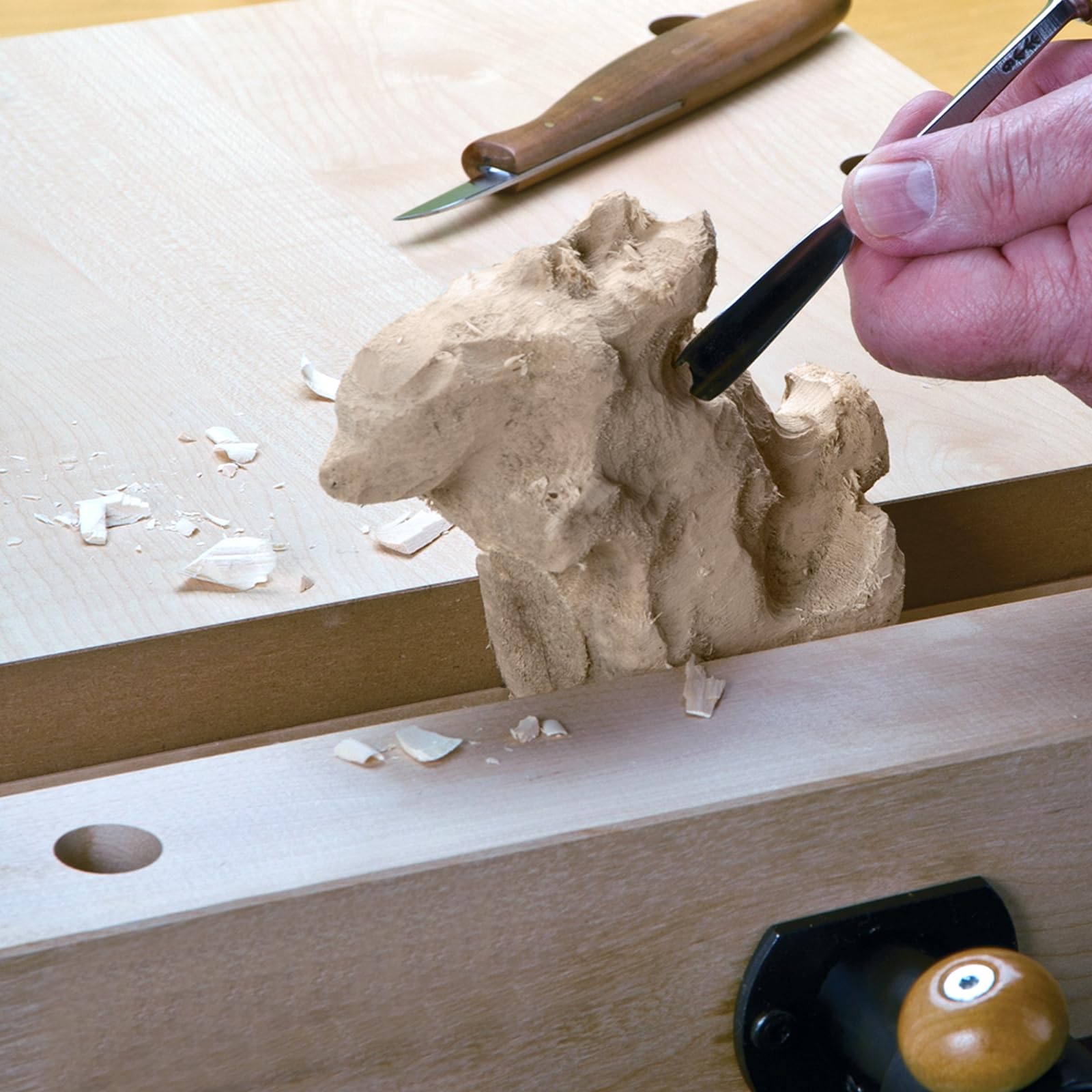 MUKCHAP 8 bloques grandes de madera de tilo de 6 x 3 x 3 pulgadas, bloques de tallado de madera, bloques de madera sin terminar para manualidades, proyectos de bricolaje