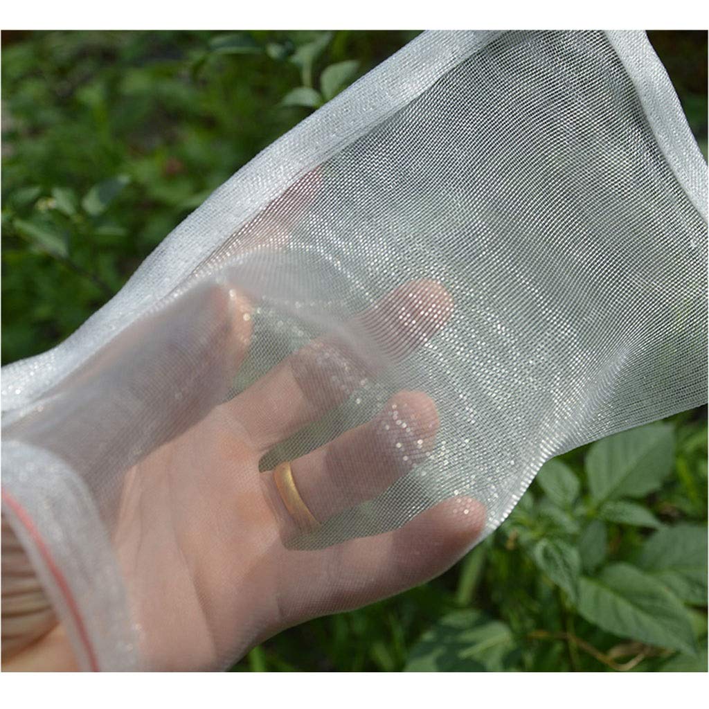 50 bolsas para frutas – 40 bolsas de malla de nailon a prueba de ct para uvas y veterinarios – Impermeable protección antipájaros (15 x 25 cm) – Protectores de frutas de jardín