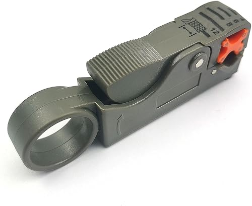 FainWan Pelacables Coaxial Cable Coaxial Herramienta de pelado RG6 RG11 RG58 RG59 Universal