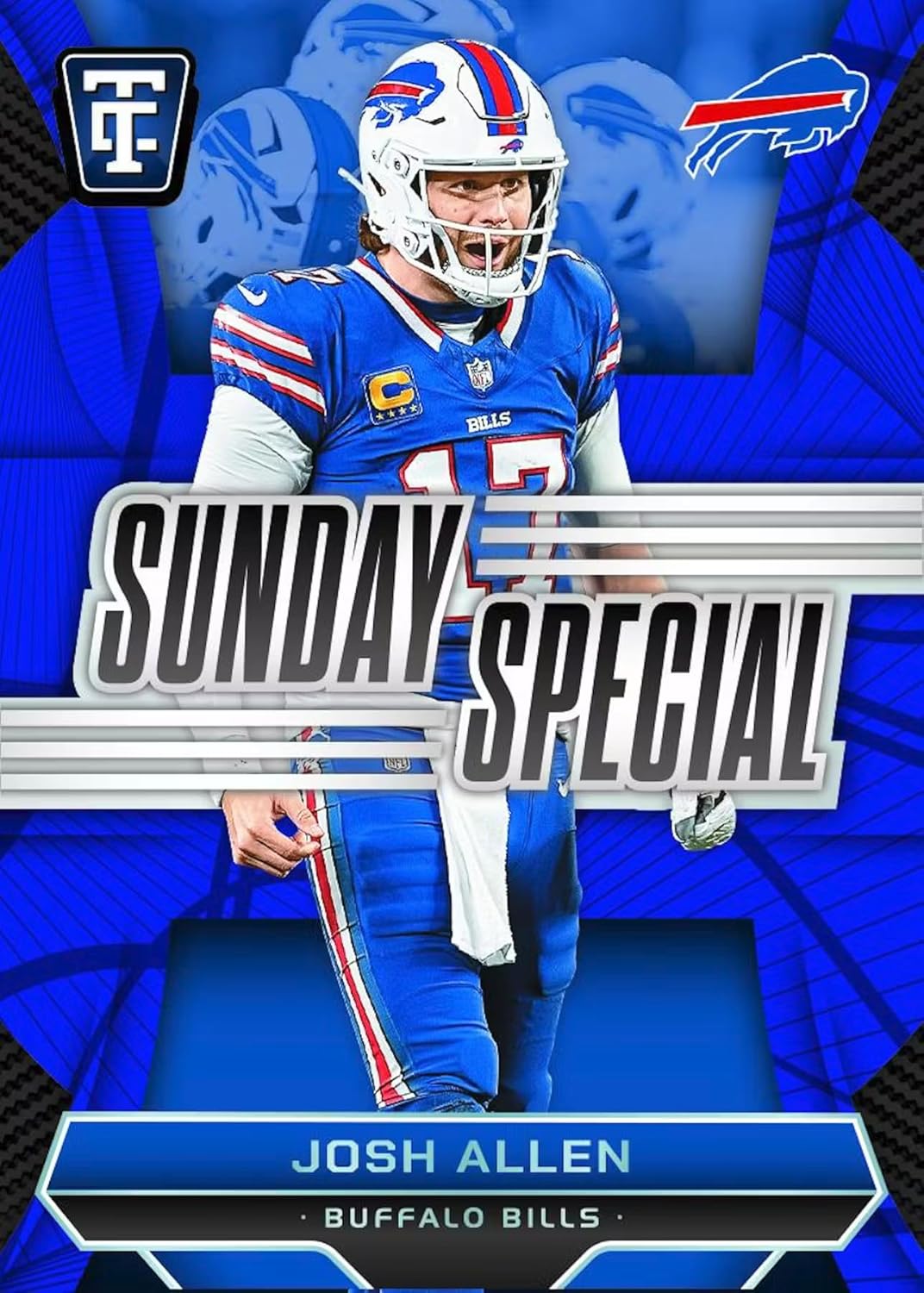2024 Panini Totally Certified Football 6-Pack Blaster Trading Card Box (Four Parallels Per Box)