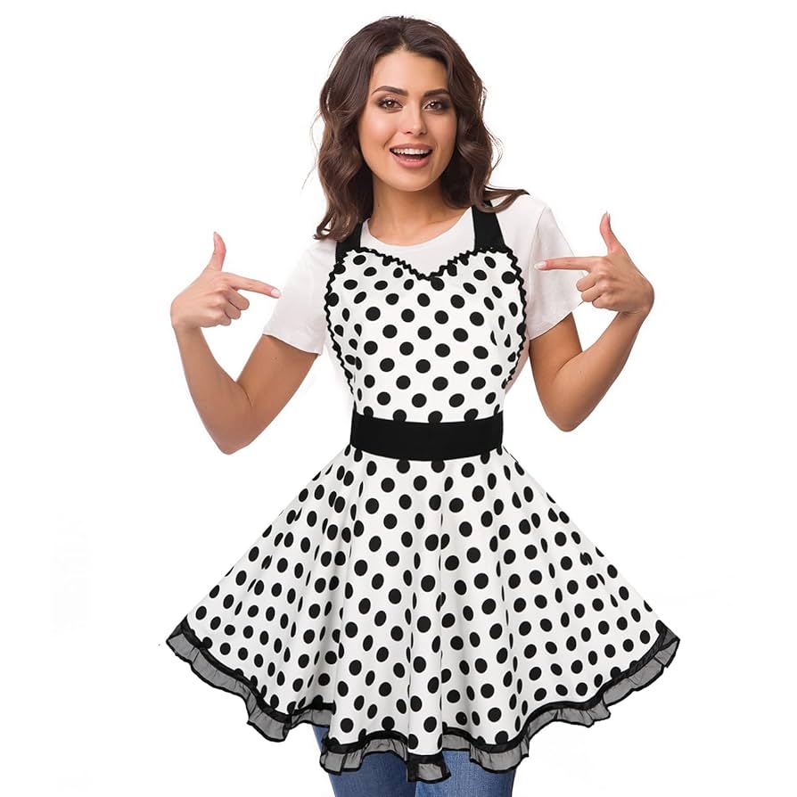 Amazon.com: Violet Mist Cute Lovely Retro Aprons for Women