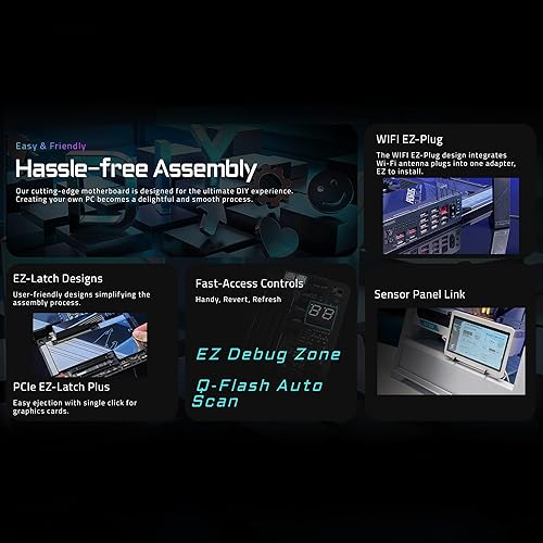 Vista 53 de GIGABYTE X670 AORUS Elite AX