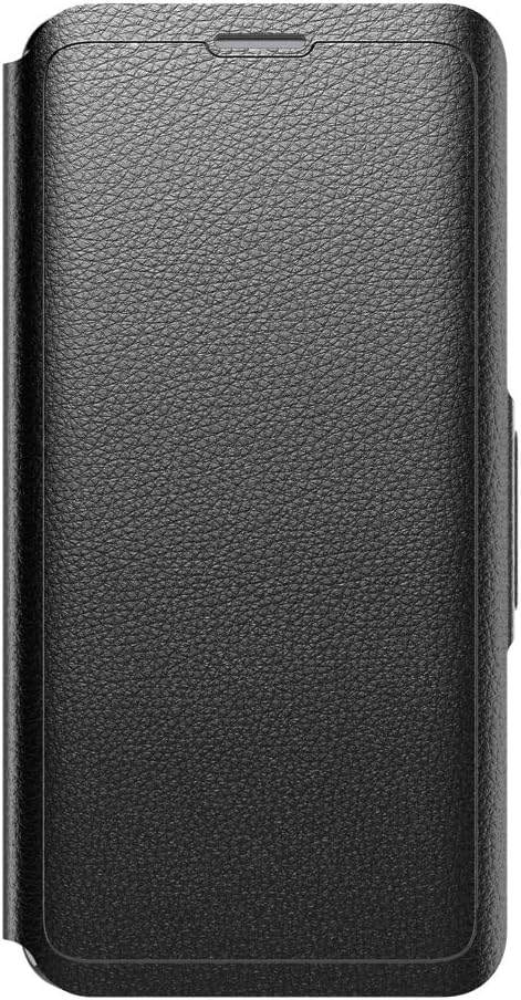 Tech Enterprises Protective Wallet Case for Samsung Galaxy S10 Plus Magnetic Closing Cover with Card Storage - Evo Wallet - Black