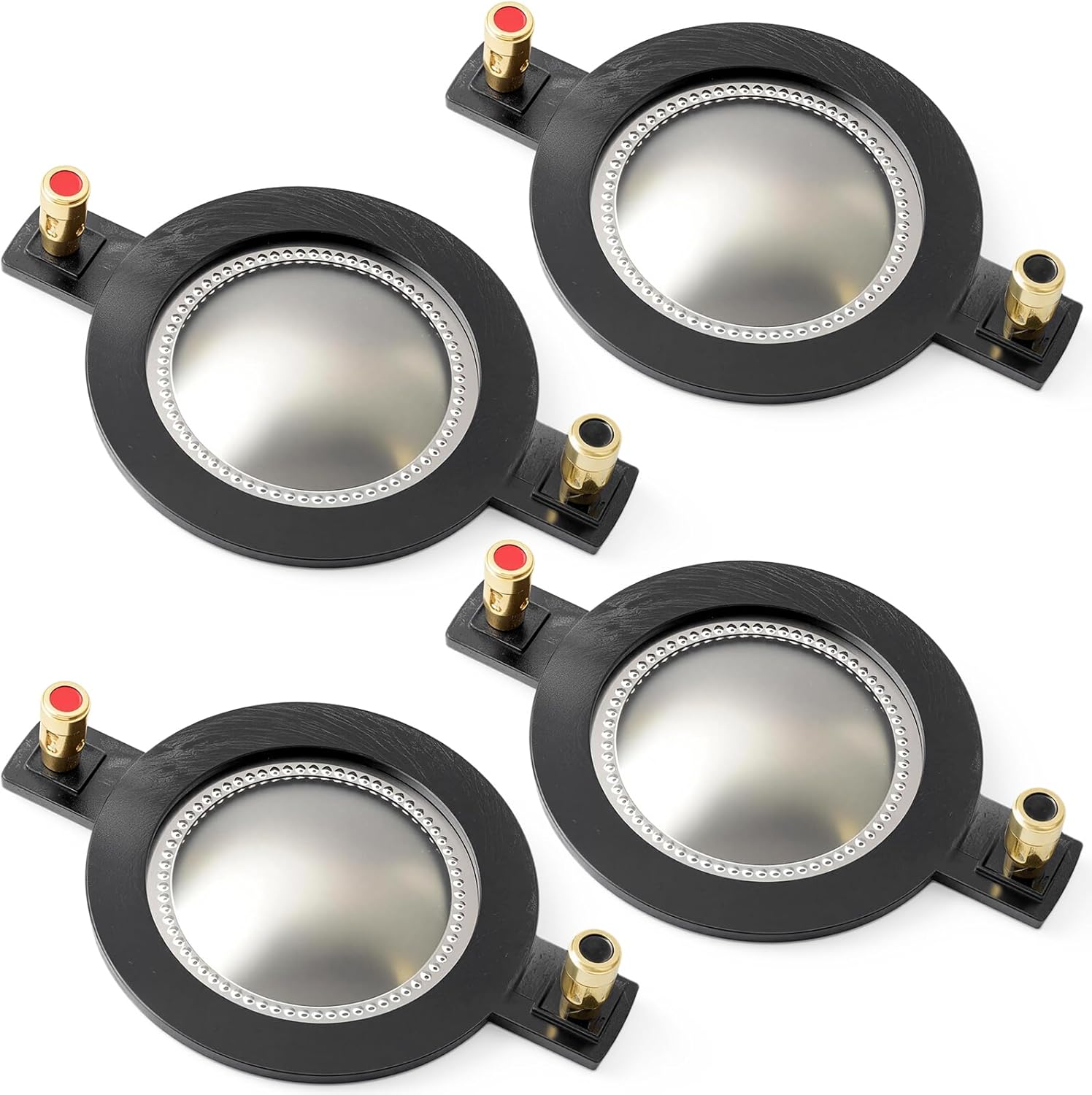 TPT-RPDH2000 Replacement Diaphragm Compatible with Timpano for Tempesta TPT-DH2000 Horn Driver, Tweeter Diaphragm 4Pcs