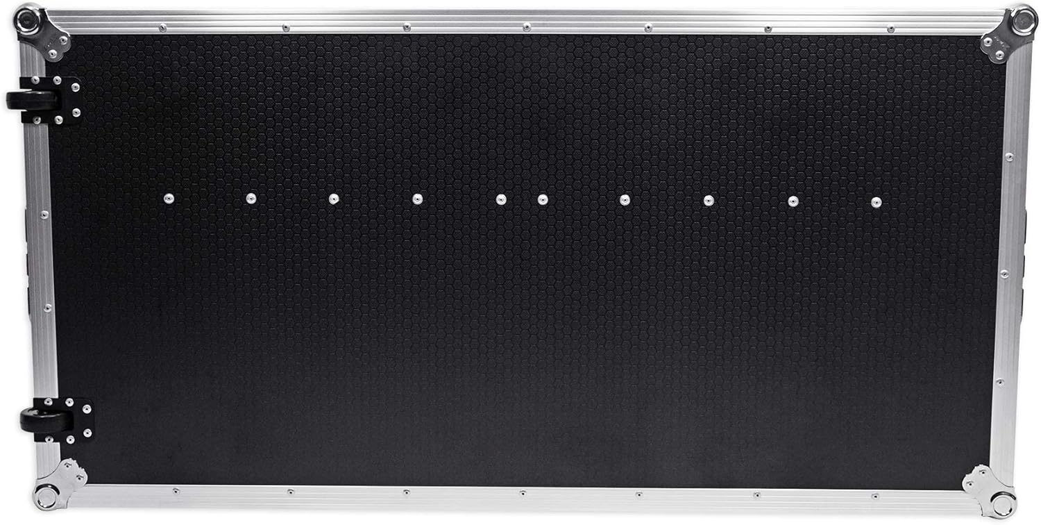 ProX XS-ZTABLE Portable Z-Style DJ Table Flight Case w/Handles+Wheels