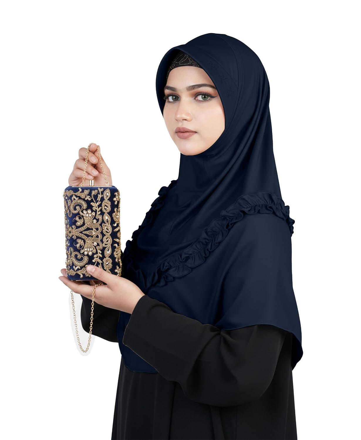 Mehar Nidha Hijab for Women – Premium Soft Nidha Fabric Hijab with Elegant Frill Design – Lightweight, Breathable & Ready ... - Review, Price and Buying Guide