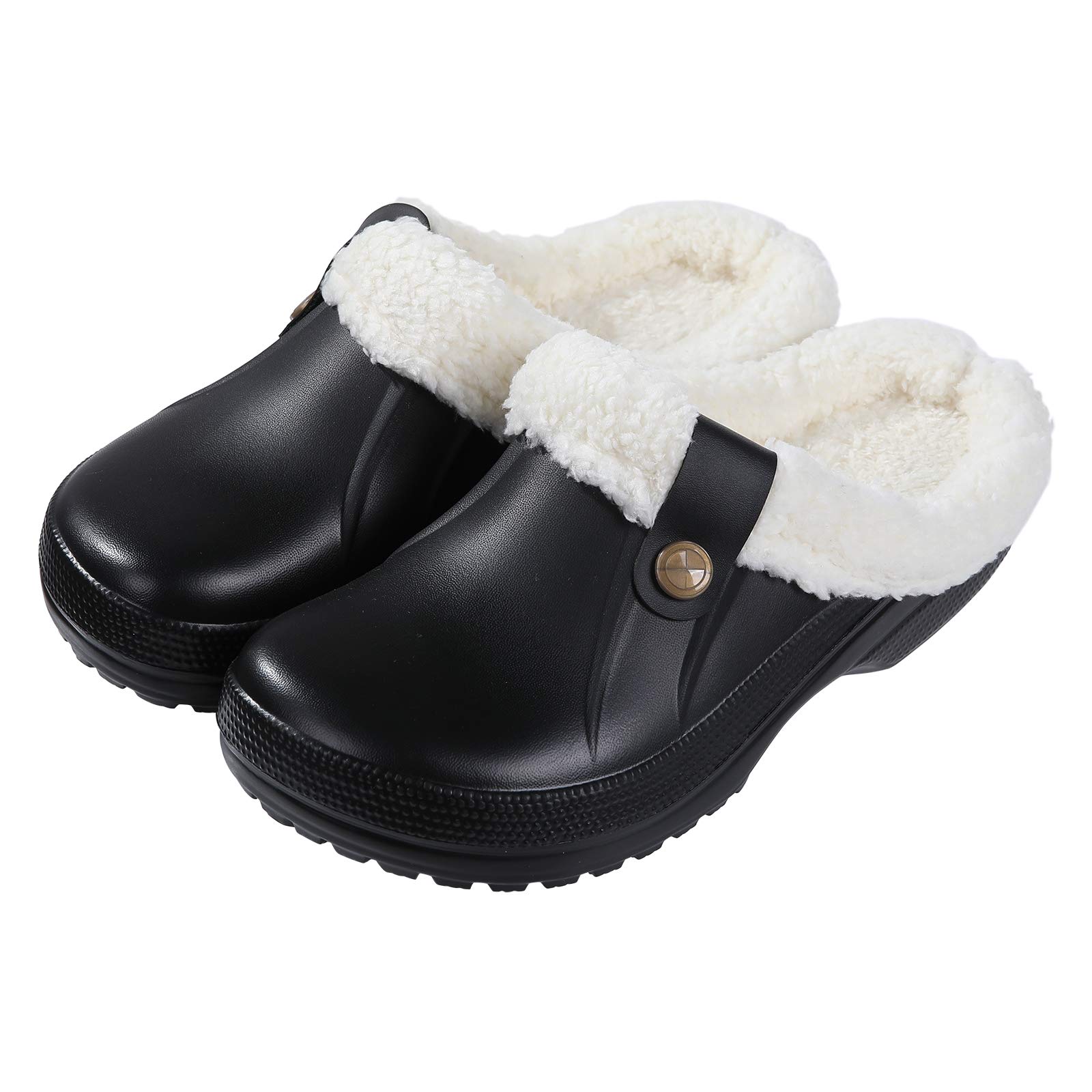 Fleece Crocs Dropship Classic Fur Lined Clog Waterproof Winter