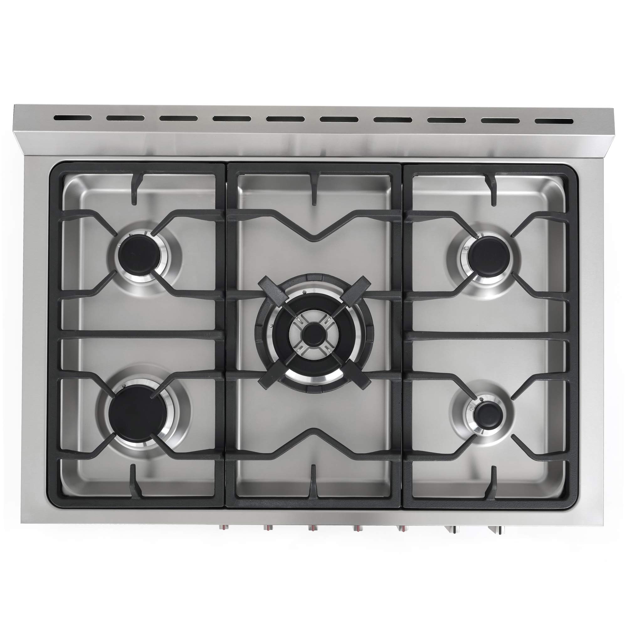 Cosmo COSF965NF 36 in. Dual Fuel Range with 5 Gas Burners, Electric