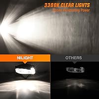 Vista 31 de Nilight Conjunto de luces antiniebla compatible con Ford Focus SVT 2002 2003 2004 2005 2006 Ford Focus SVT 2005-2007 Ford Escape 2003-2004 Ford