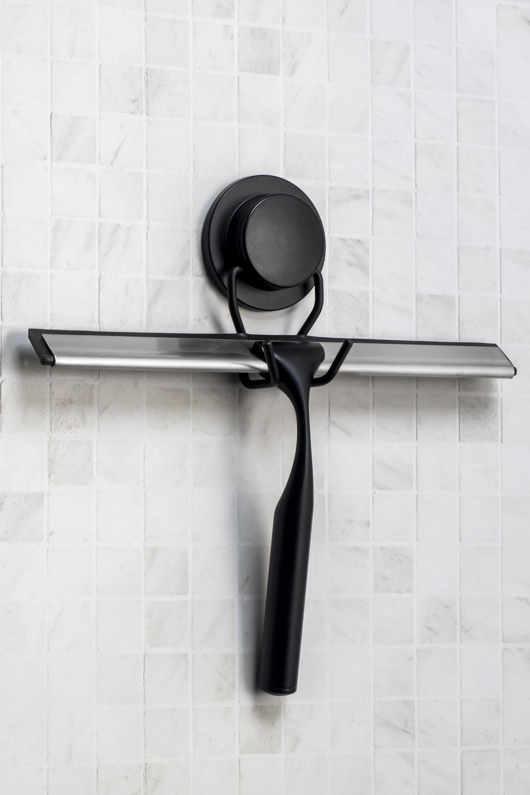 Croydex Stick 'n' Lock Chrome Shower Squeegee