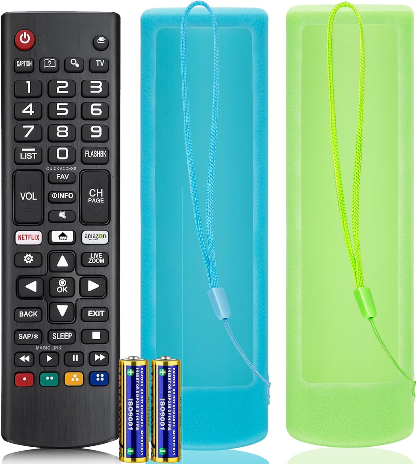 【Pack of 5】 One Replaced Remote Control for LG TV, 2 Pack